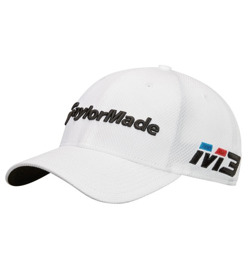 TaylorMade Tour 39Thirty Golf Hat Fitted White 